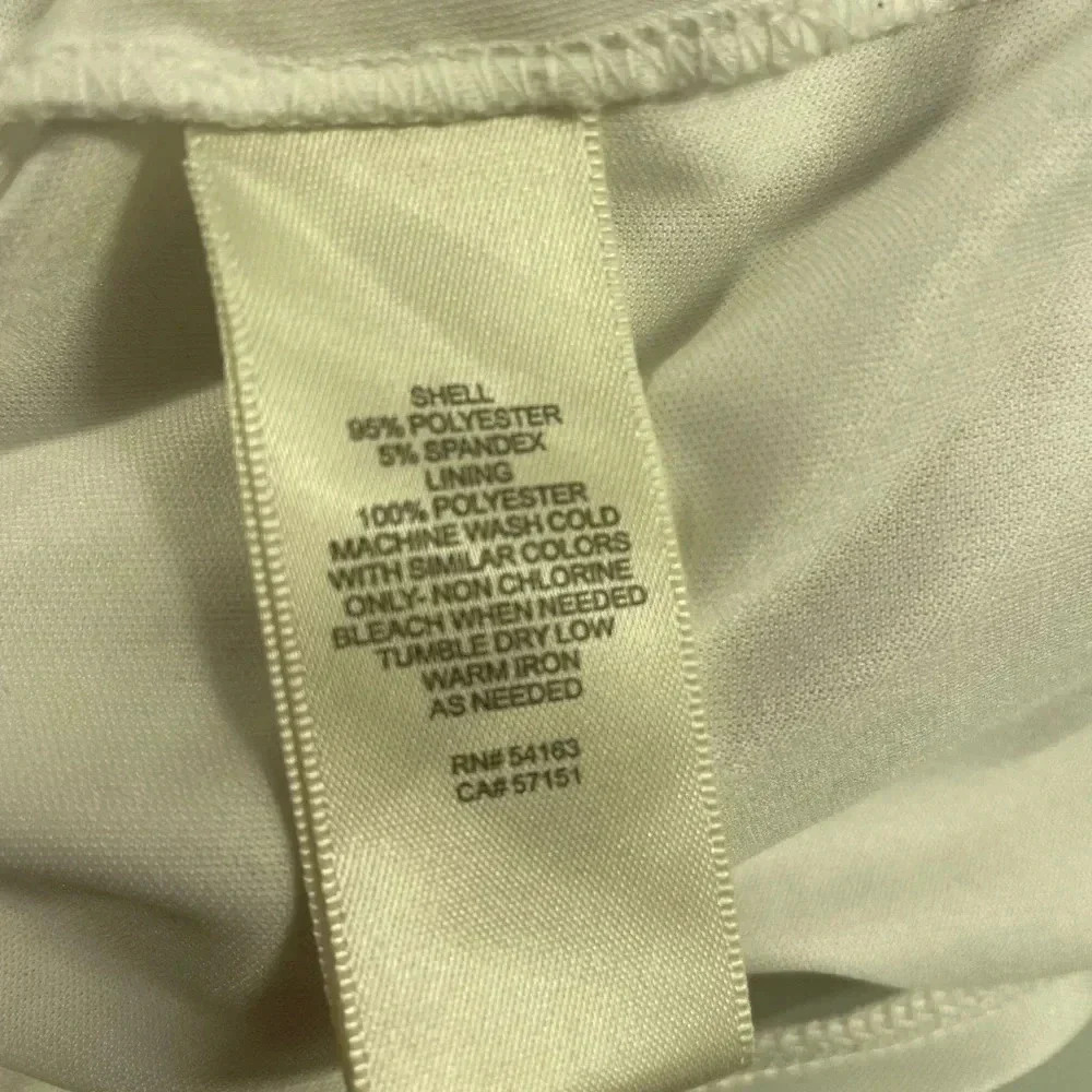 Eliza J Printed Stripe Shift Dress Size 2 - Picture 12 of 13